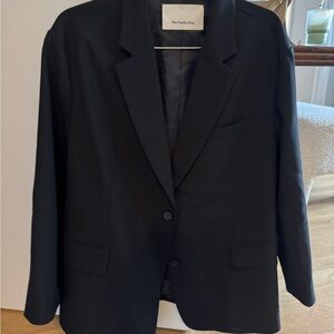 The Frankie Shop Bea Black Blazer